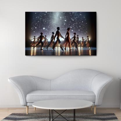Tango del Cielo The Dance of Heaven 1 Piece HD Canvas Wall Art-Original Frame