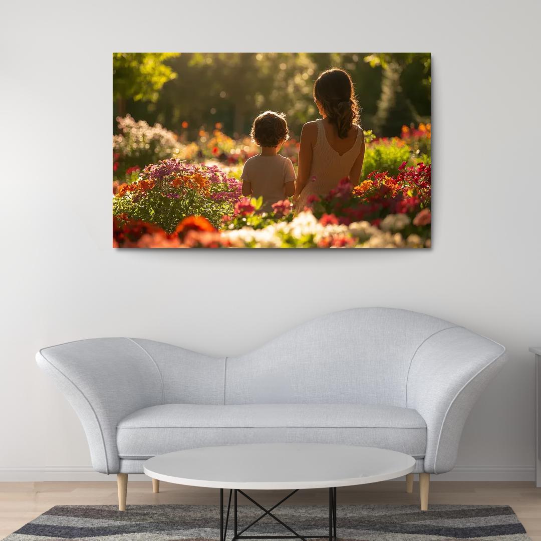 The Shield Of Kindness A Mothers Protective Love One-piece Frames