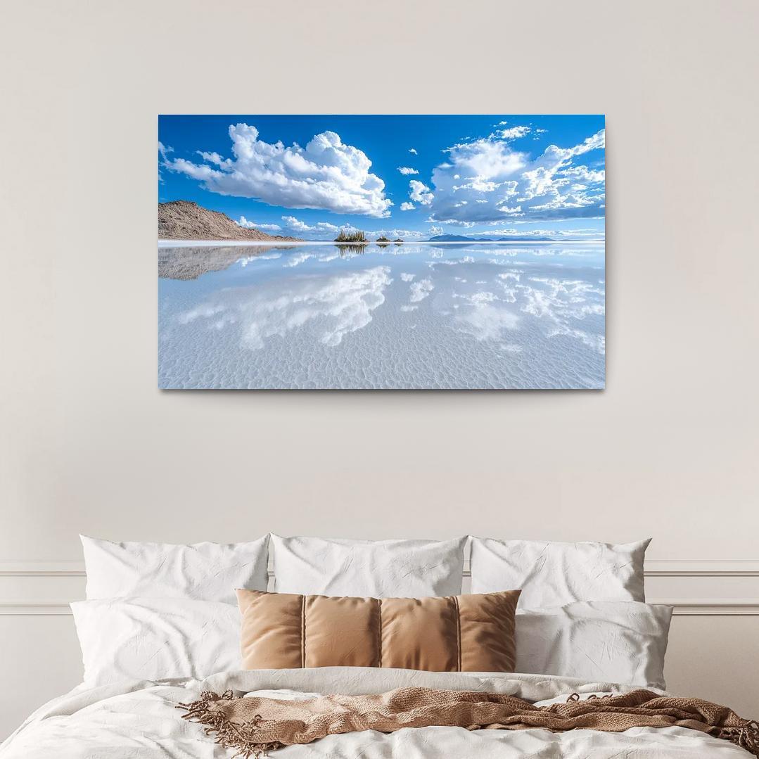 Salar De Uyuni Abstract Paintings Frame