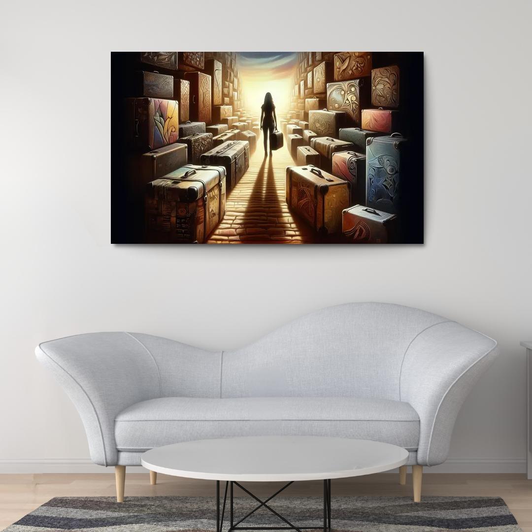 Voices Of Resilience The Refugee Experience Multi-panel Paintings