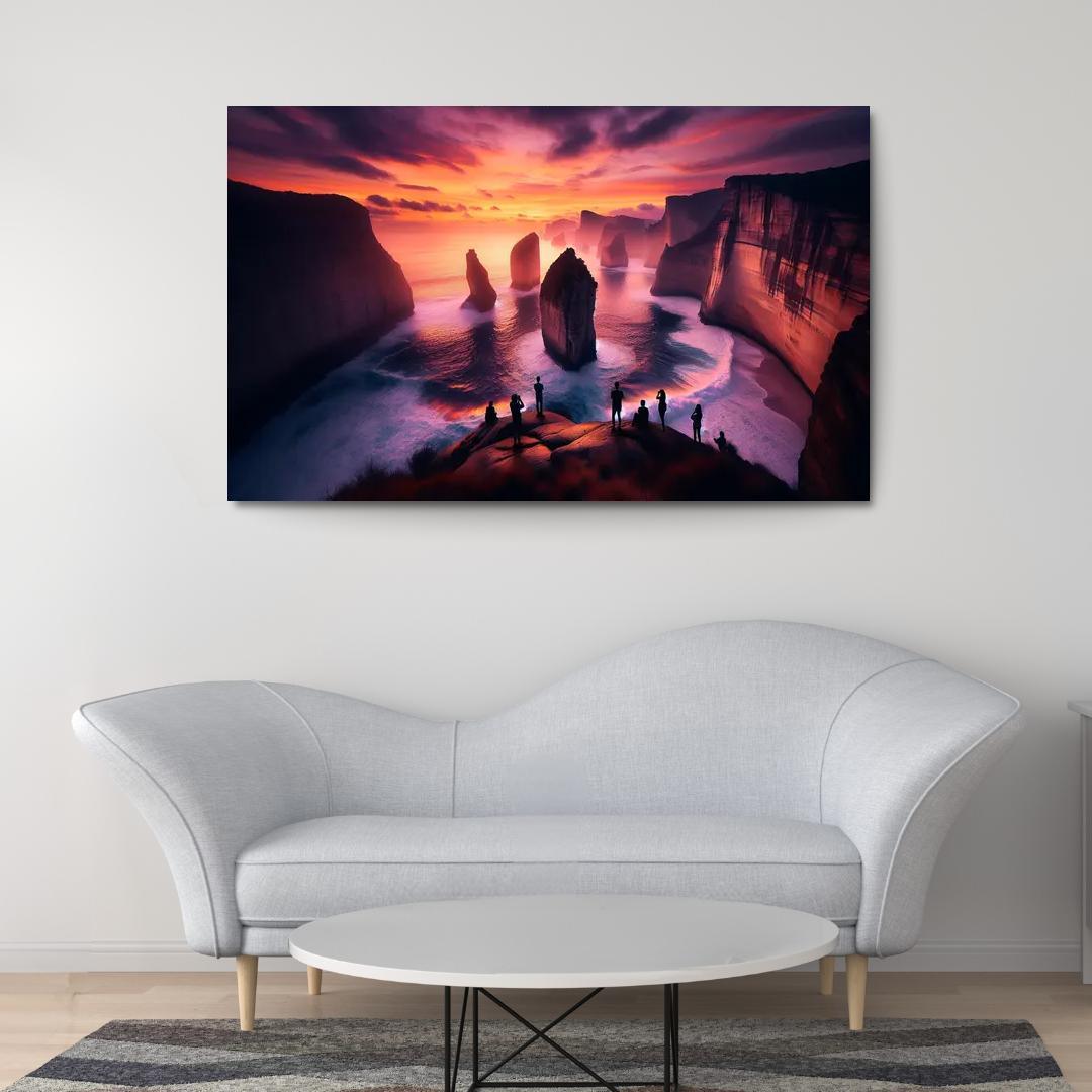 Sunset Cliffs Scenic Vistas Art Trends