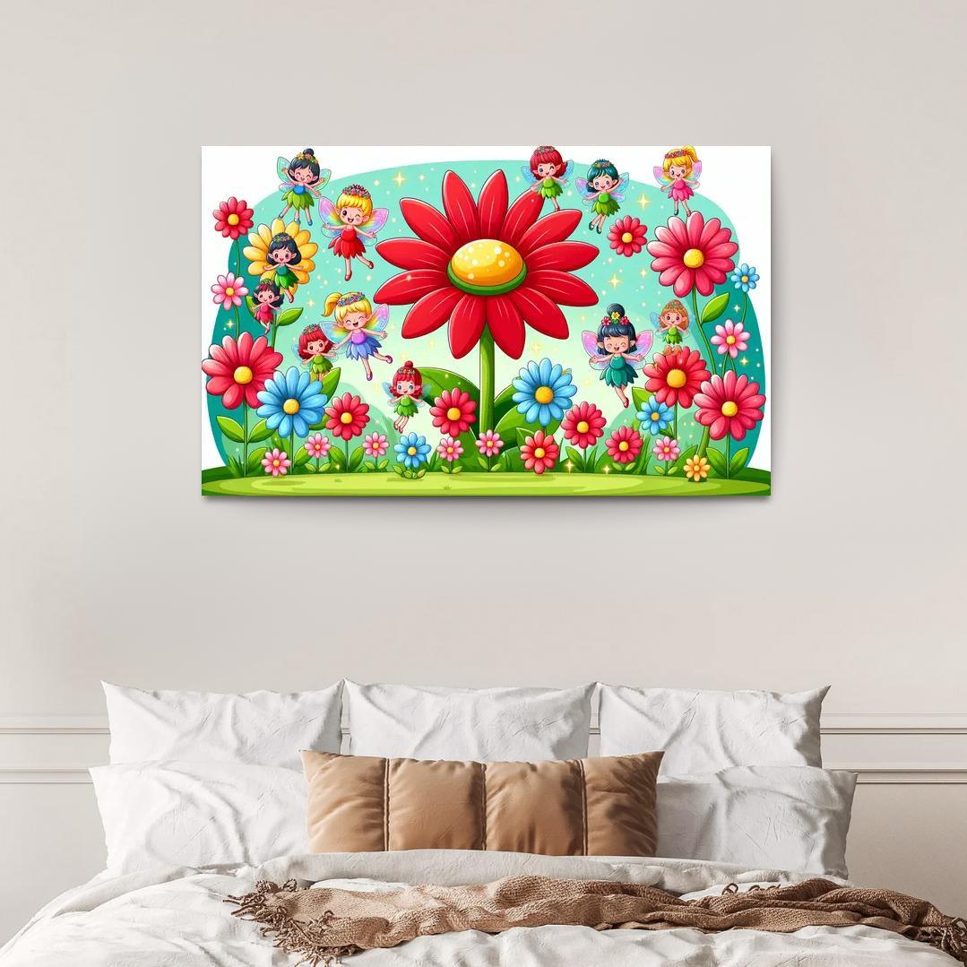 Whimsical Fairy Garden Premium Artwork Frames