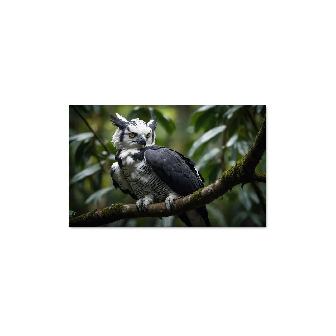 The Regal Harpy Eagle The Forest Monarch Custom Paintings Frame