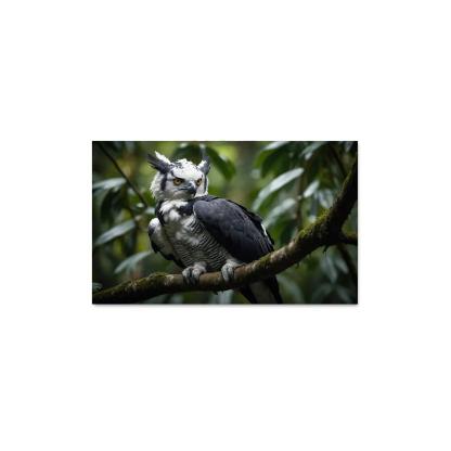 The Regal Harpy Eagle The Forest Monarch Custom Paintings Frame