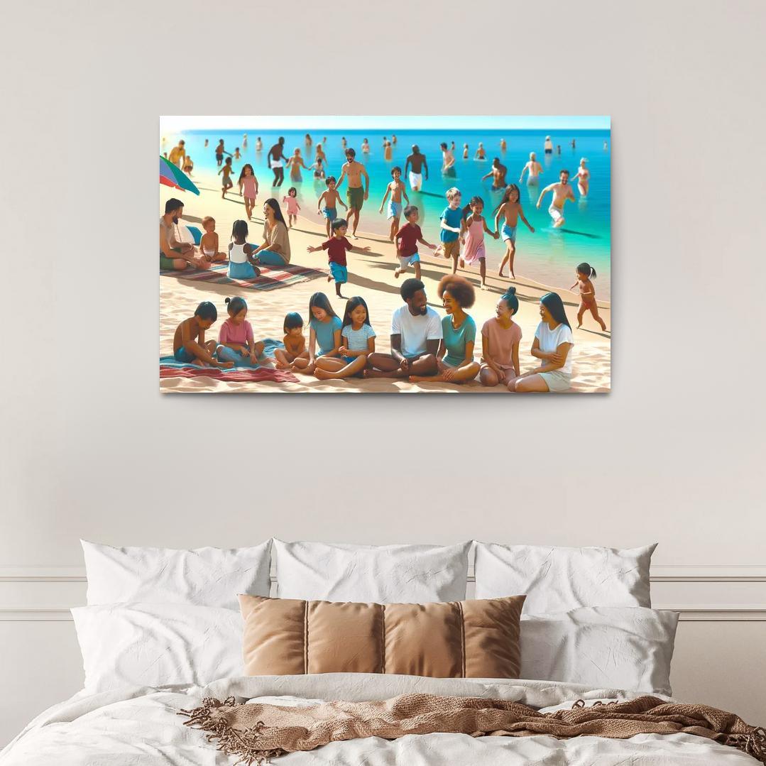 Emerald Cove Family Fun And Exploration Premium Artwork Frames