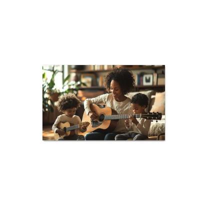 The Rhythm Of Our Hearts A Mothers Love Song Canvas Paintings Frame