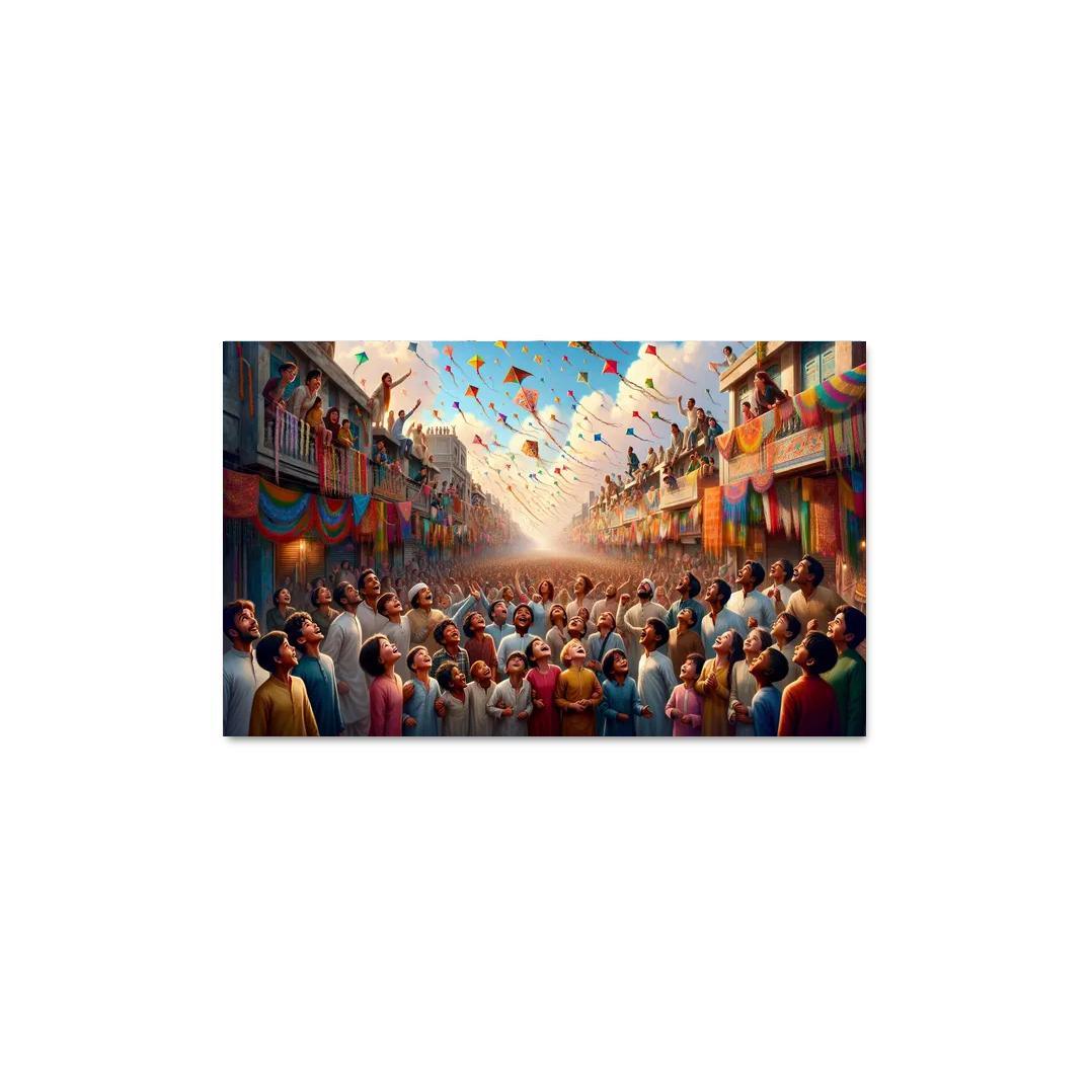International Kite Festival - India Modern Paintings Frame