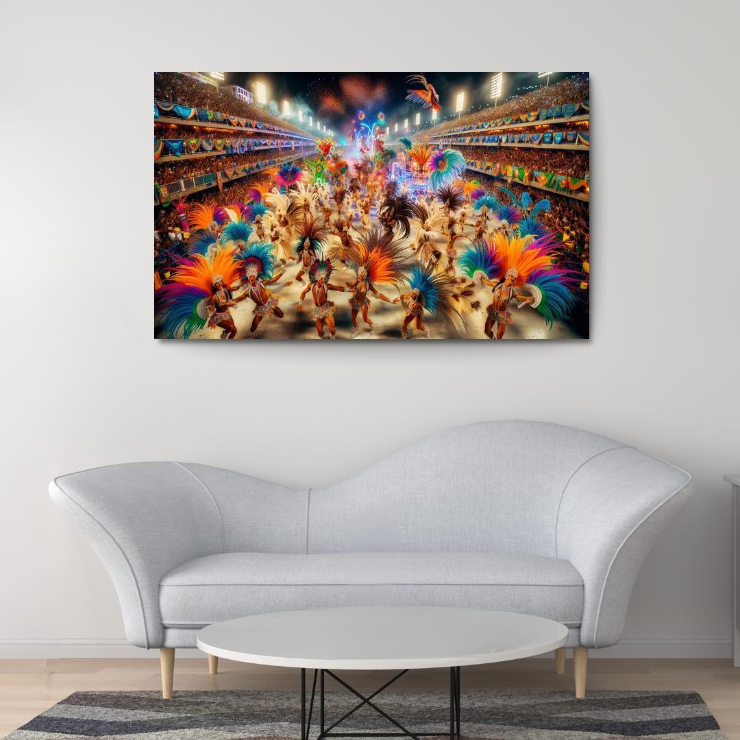 Carnival Of Rio De Janeiro - Brazil One-piece Frames