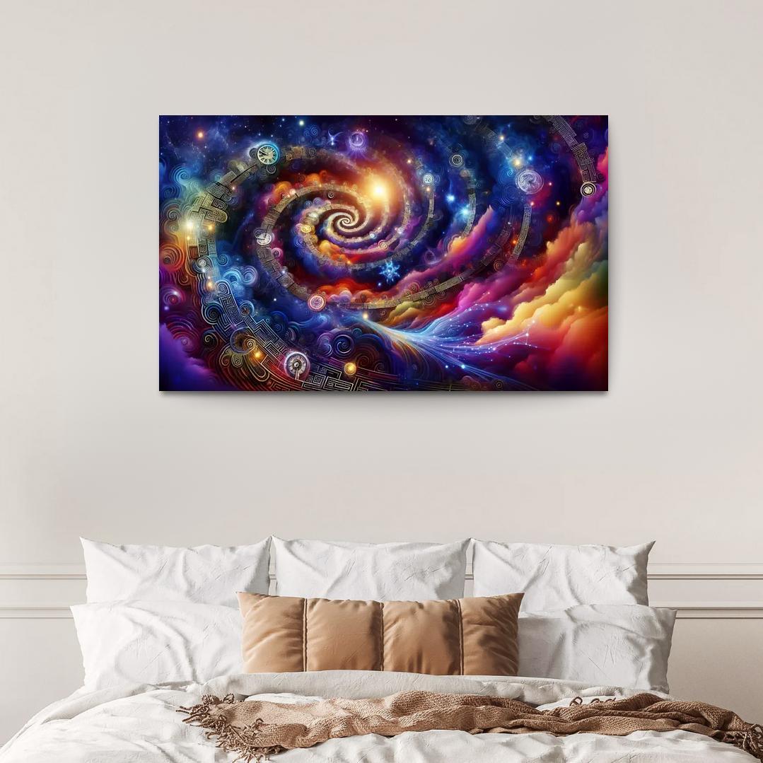 Labyrinth Of Time And Space Premium Artwork Frames
