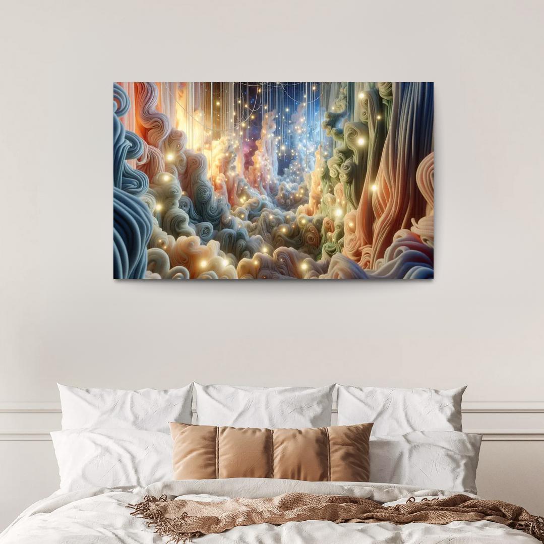 Whispers of Forgotten Dreams 1 Piece HD Canvas Wall Art-Original Frame