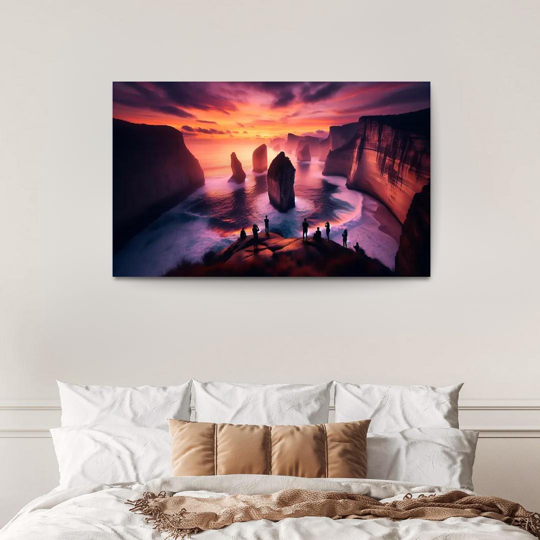 Sunset Cliffs Scenic Vistas Art Trends