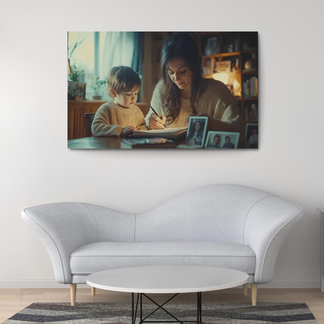 The Diary Of Love A Mother's Written Journey One-piece Frames