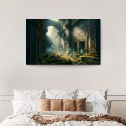 The Forgotten Realm 1 Piece HD Canvas Wall Art-Original Frame