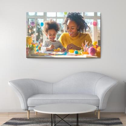 Crafting Love The Art Of Motherhood Custom Paintings Frame
