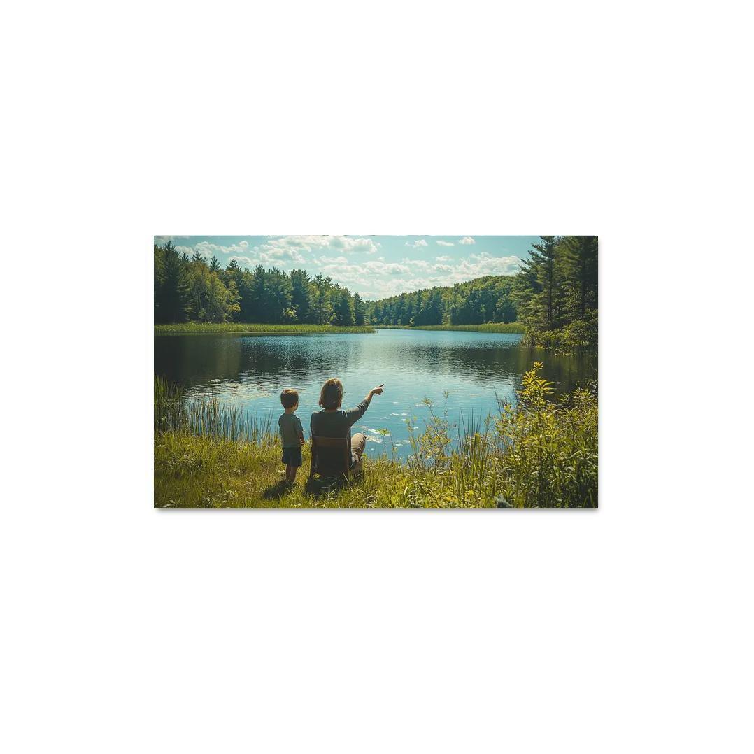 Navigating Life A Mothers Steady Compass Canvas Paintings Frame