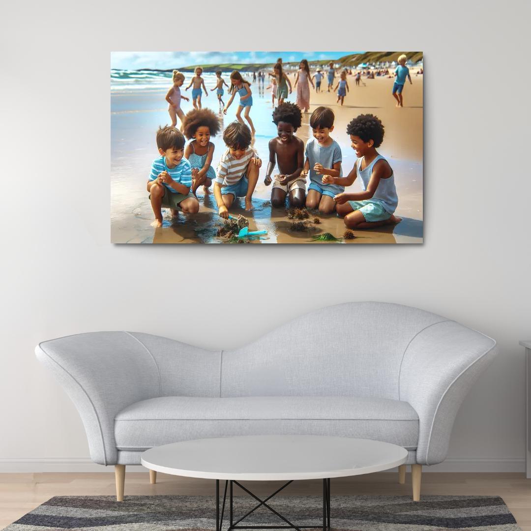 Lagoon Of Wonders Family Adventure Premium Artwork Frames