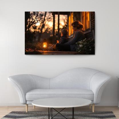 The Lantern Of Guidance A Mothers Light One-piece Frames