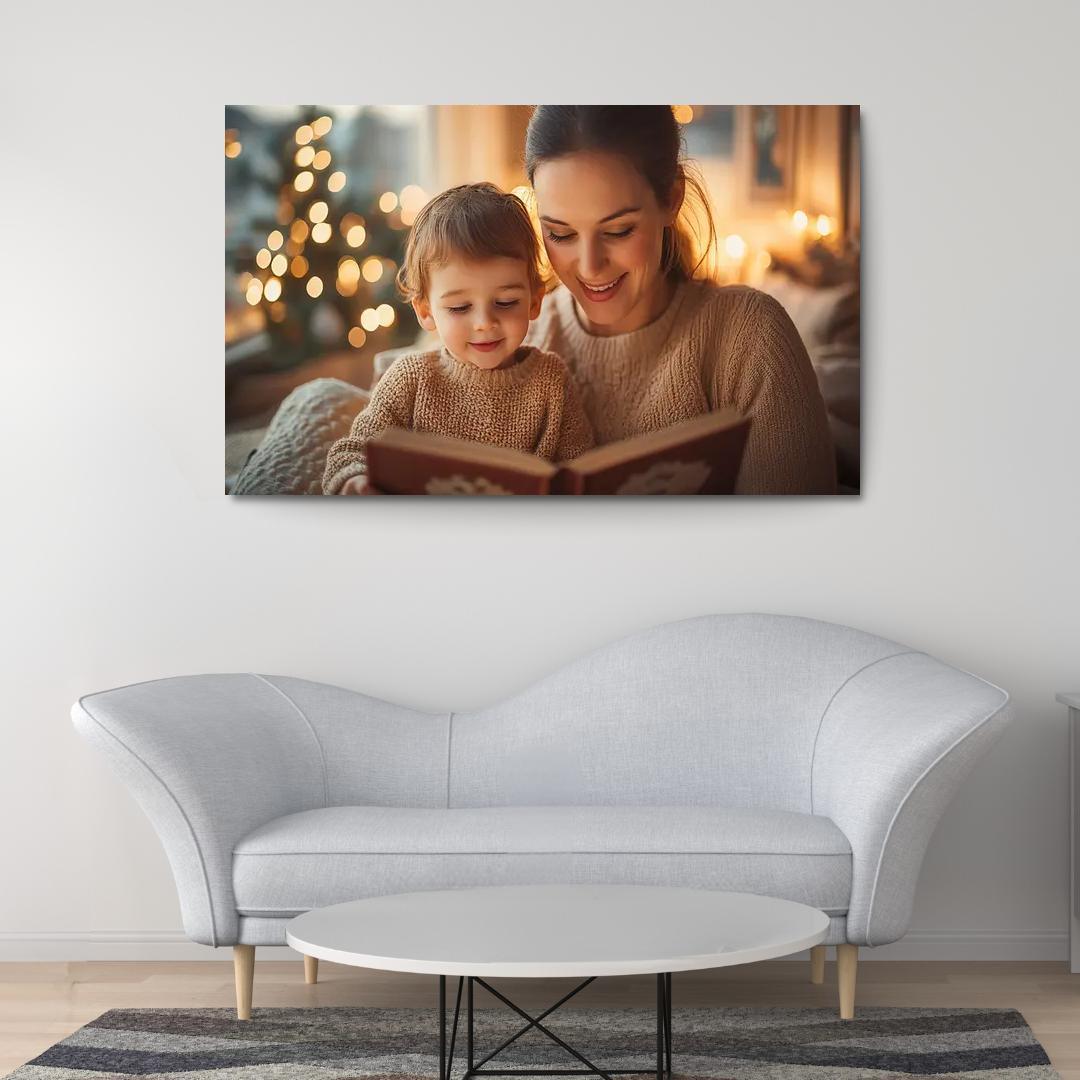 The Power Of Her Words A Mothers Wisdom Canvas Paintings Frame