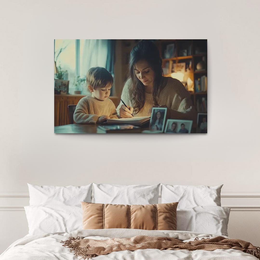 The Diary Of Love A Mother's Written Journey One-piece Frames