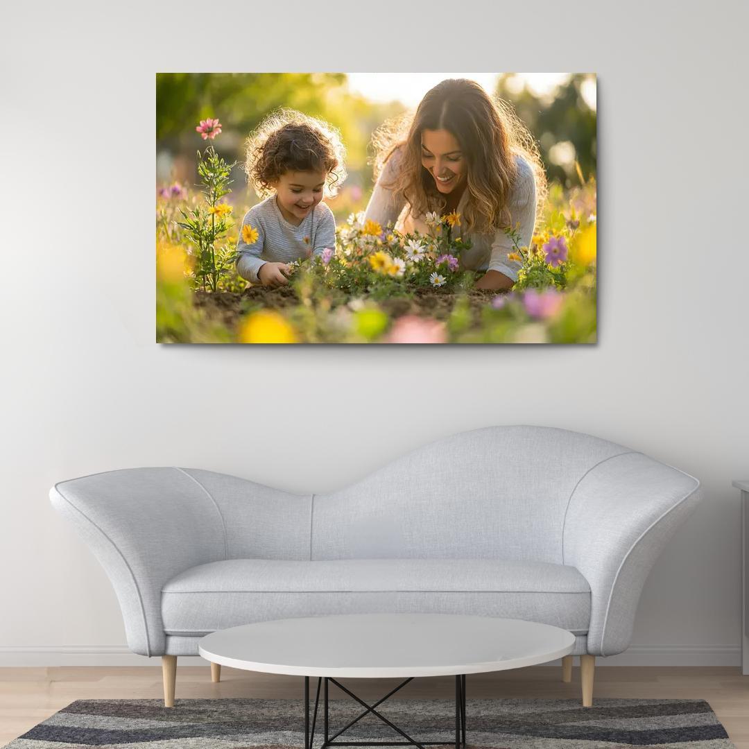 A Garden Of Memories Planting Love With Care Custom Paintings Frame