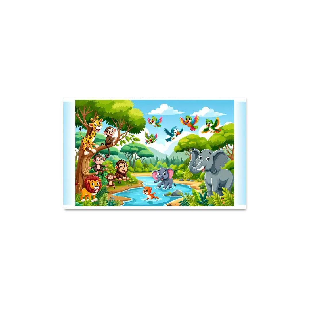 Jungle Jamboree Premium Artwork Frames