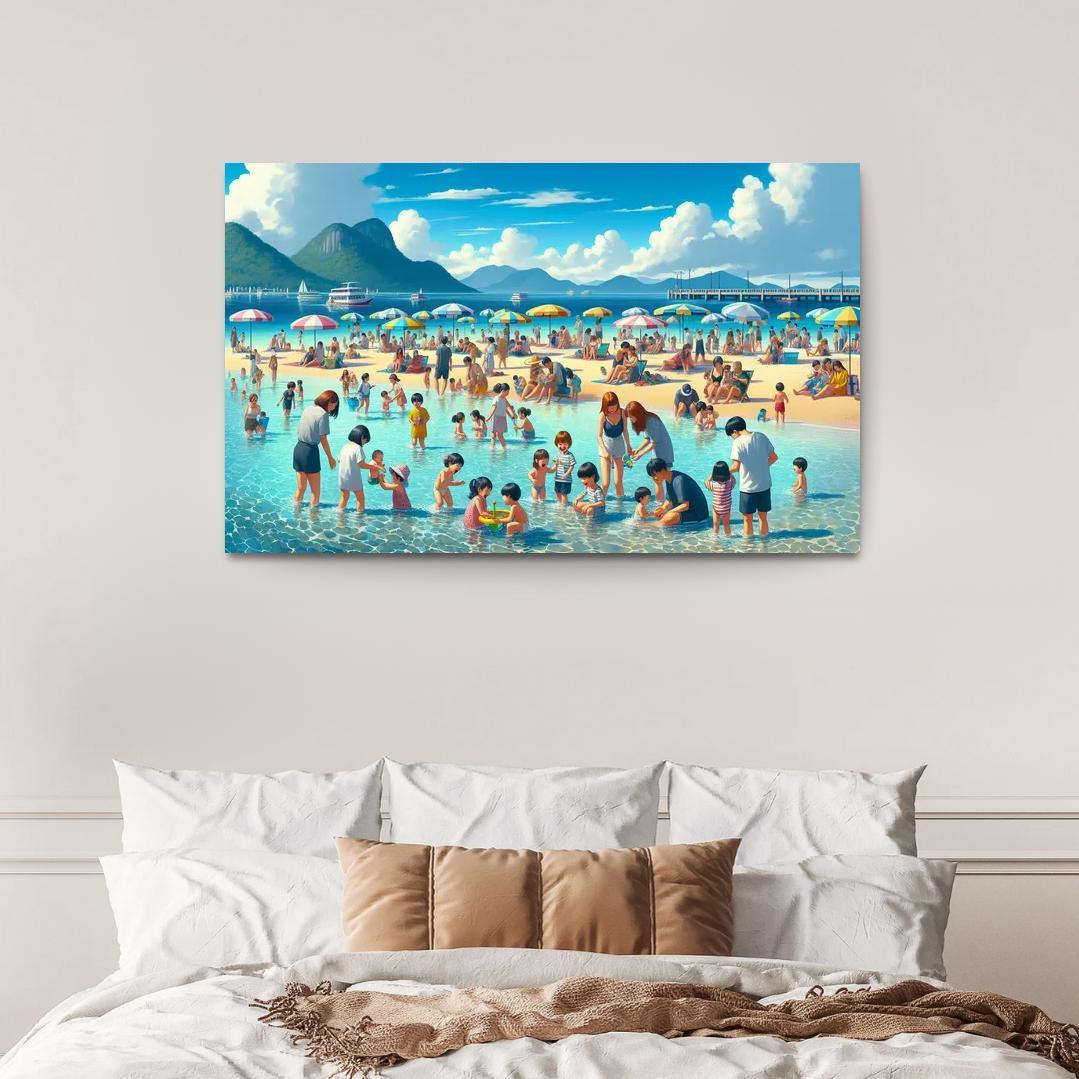 Lagoon Serenity Family-friendly Fun Art Trends