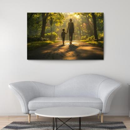 Footsteps Of Love Following A Mothers Path One-piece Frames