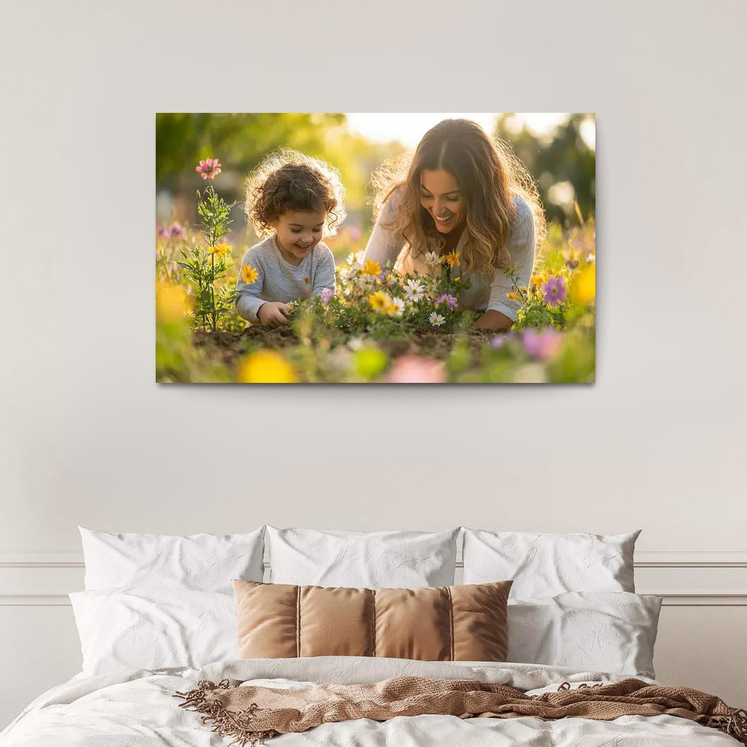 A Garden Of Memories Planting Love With Care Custom Paintings Frame
