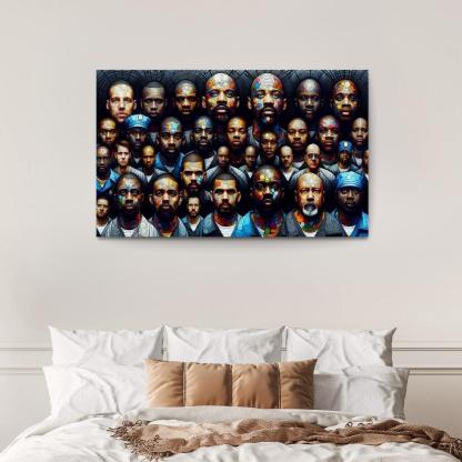 Echoes of Silence The Plight of the Incarcerated 1 Piece HD Canvas Wall Art-Original Frame