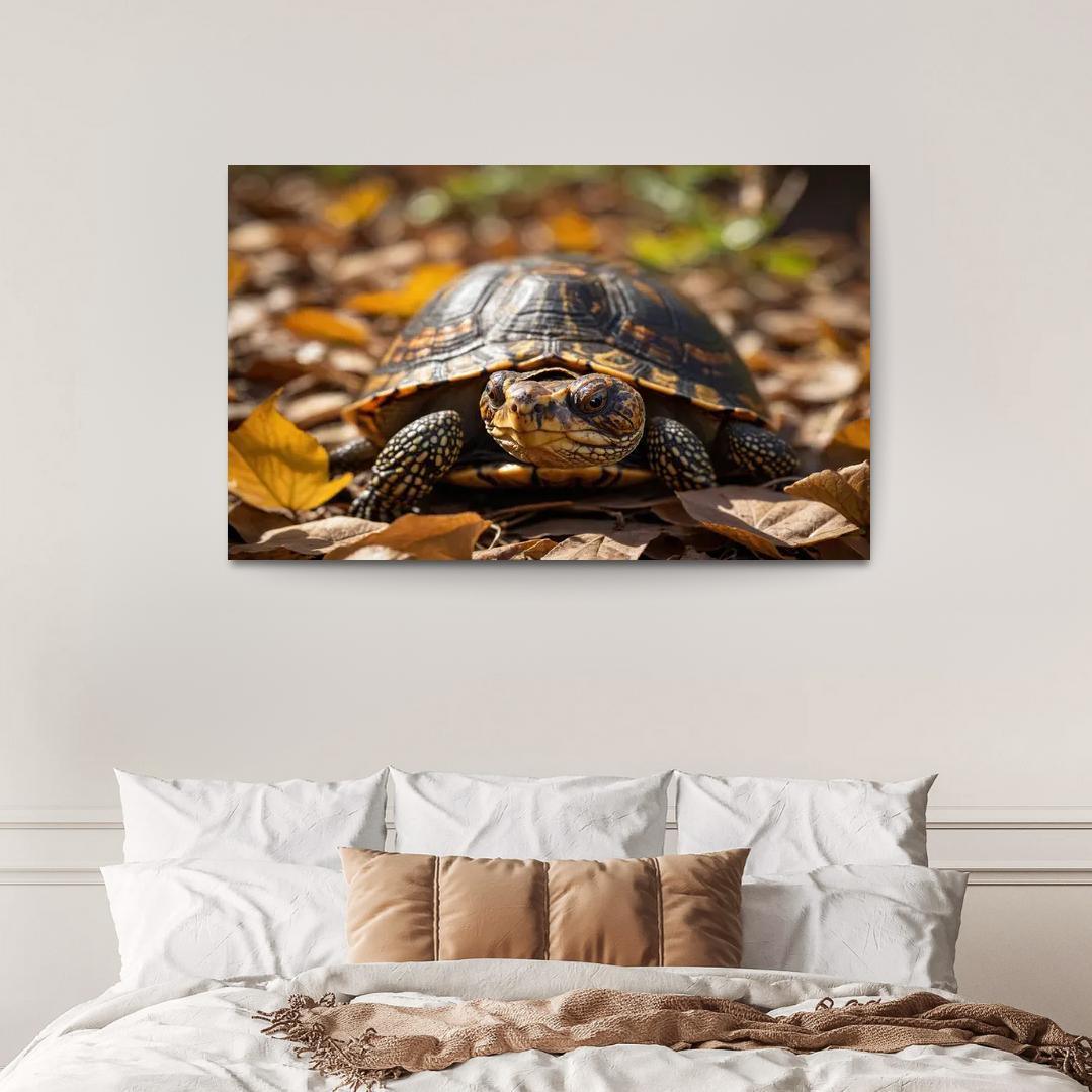 The Elegant Swallowtail Butterfly In A Wildflower Meadow Framed Paintings