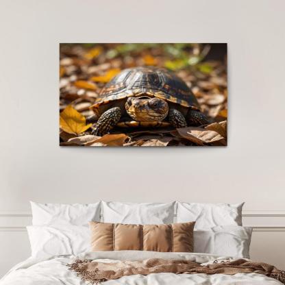 The Elegant Swallowtail Butterfly In A Wildflower Meadow Framed Paintings