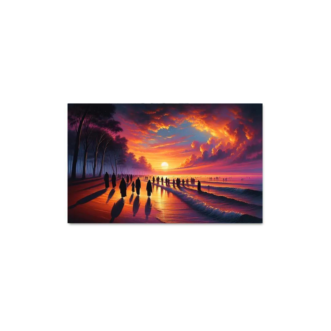 Sunrise Bay Early Morning Magic Multi-panel Paintings