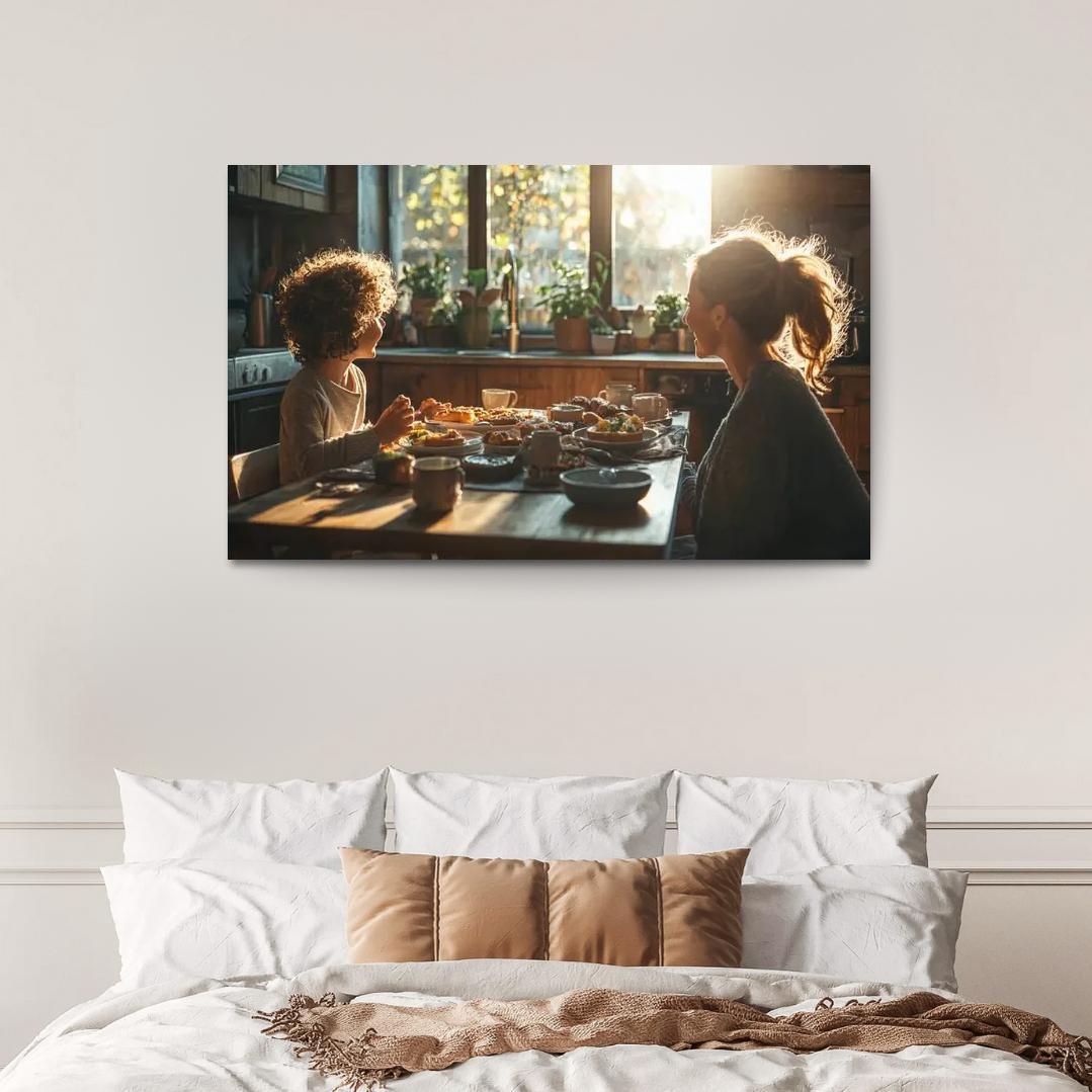 Cherished Conversations The Heart Of Dialogue Custom Paintings Frame