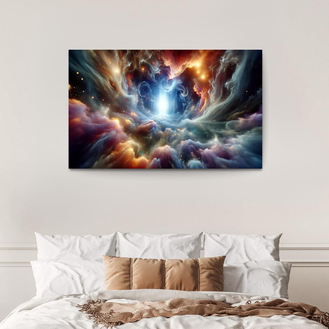 The Spectral Rift 1 Piece HD Canvas Wall Art-Original Frame