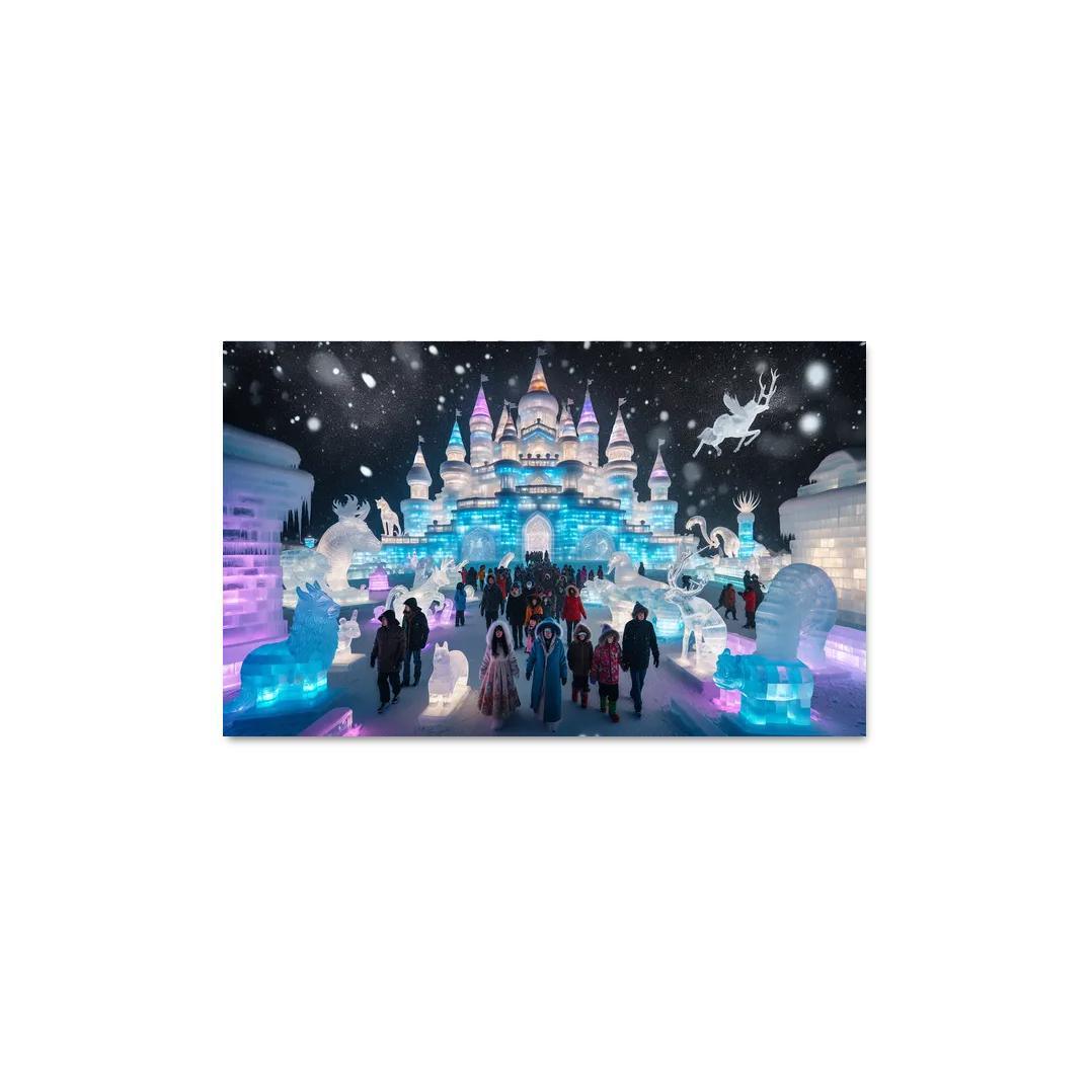 Harbin Ice And Snow Festival - China Framed Paintings