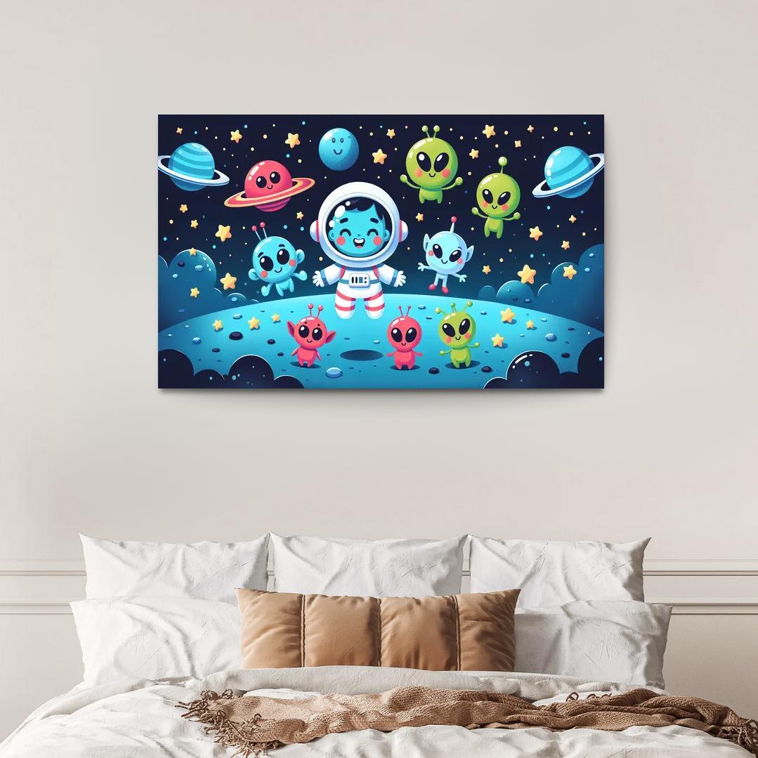 Silly Space Adventure Premium Artwork Frames