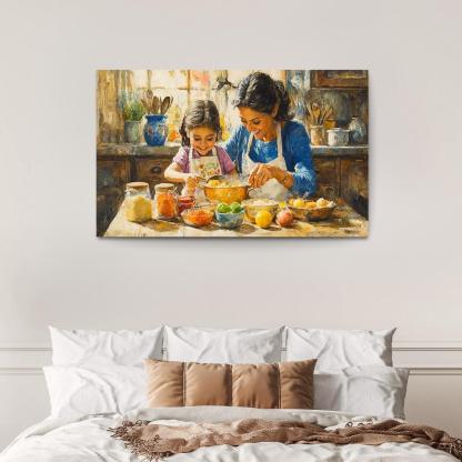 Culinary Memories The Recipe Of Love Custom Paintings Frame