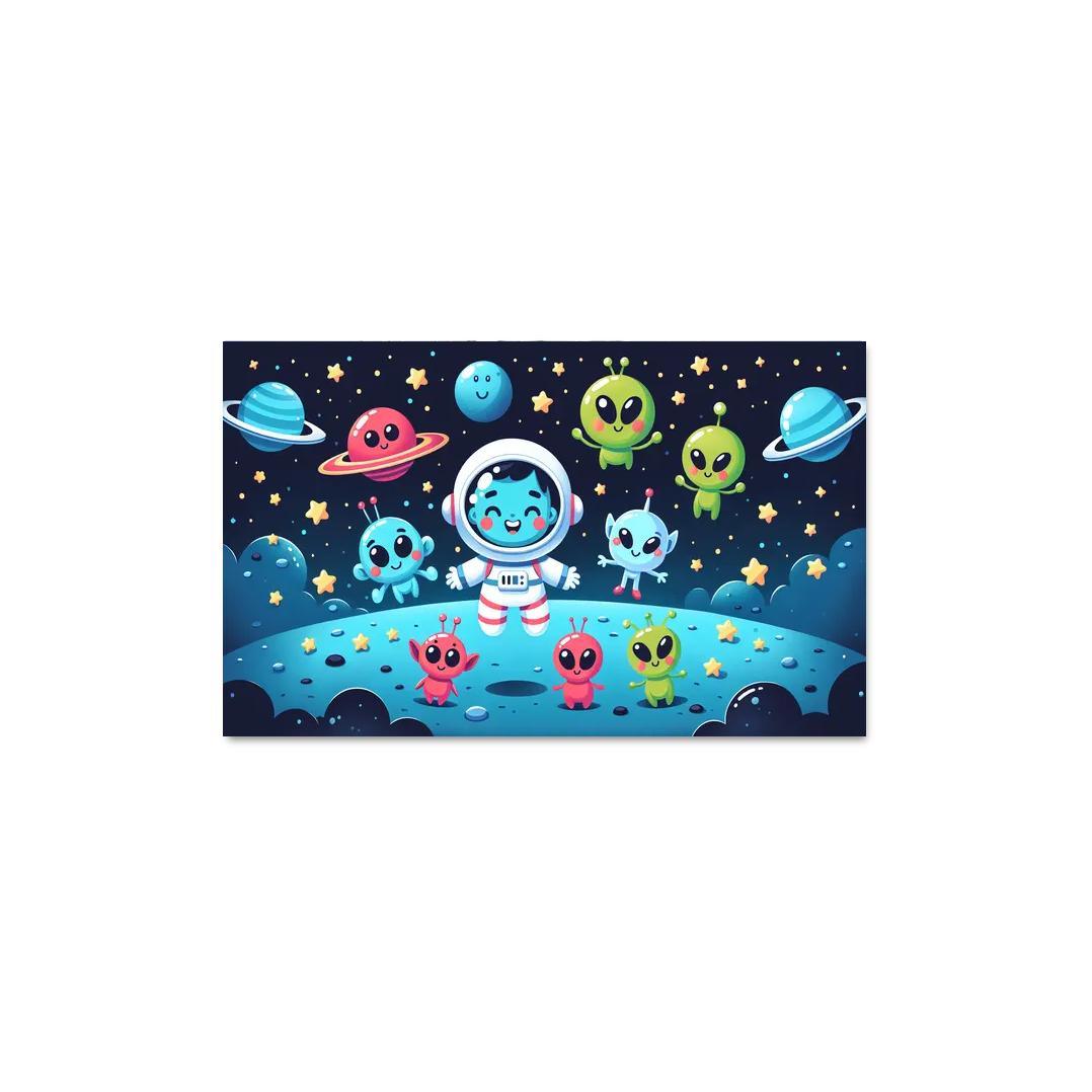 Silly Space Adventure Premium Artwork Frames