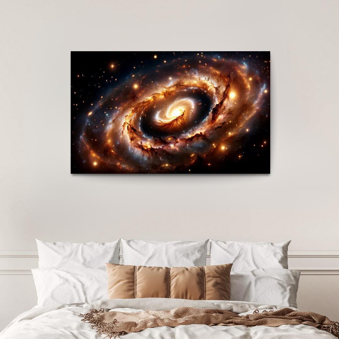 The Phenomenon Of Quasars Abstract Paintings Frame