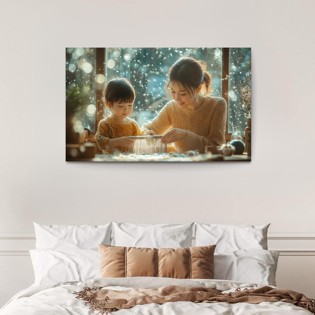 Threads Of Hope Weaving A Mother's Dreams One-piece Frames