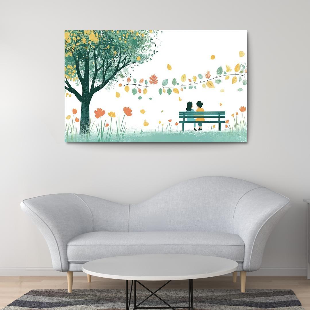 Reflections Of A Lifetime A Mother's Journey Canvas Paintings Frame