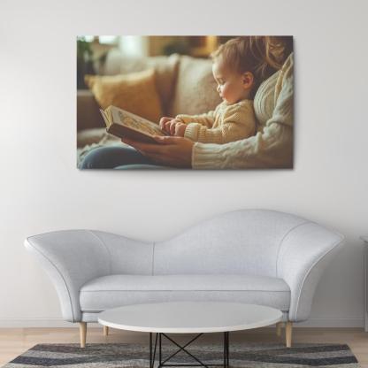 The Nurturing Touch A Mothers Loving Hands Canvas Paintings Frame