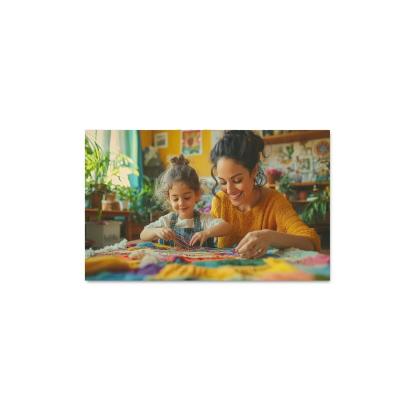Threads Of Connection A Mothers Tapestry Custom Paintings Frame
