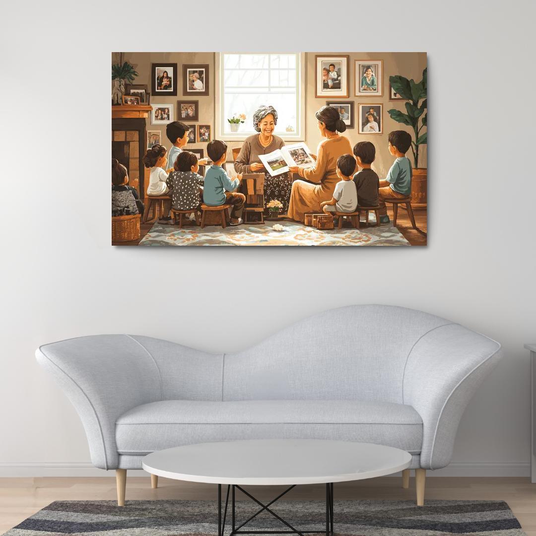 The Legacy Of Love A Mothers Story Canvas Paintings Frame