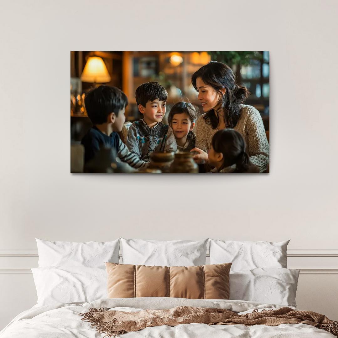 The Legacy Of Love A Mothers Heartfelt Lessons Custom Paintings Frame