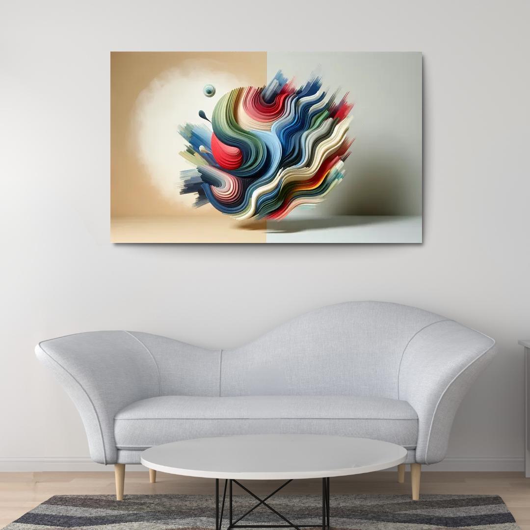 Luminous Acrylic Wall Art 1 Piece HD Canvas Wall Art-Original Frame