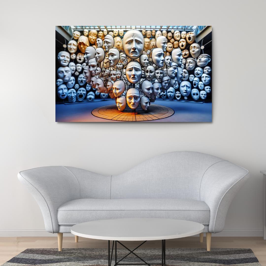 Beyond The Labels Understanding Mental Health Custom Paintings Frame