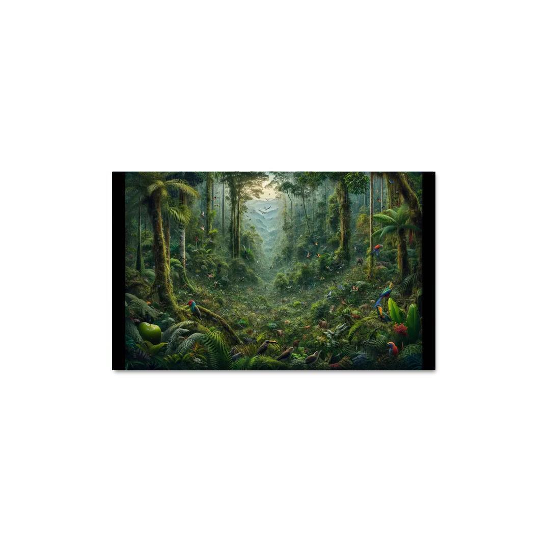 Nature's Call Celebrating Biodiversity through Art 1 Piece HD Canvas Wall Art-Original Frame