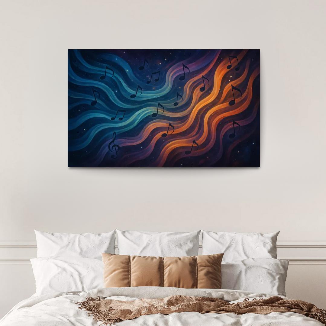 Serenade Of Celestial Winds Premium Artwork Frames