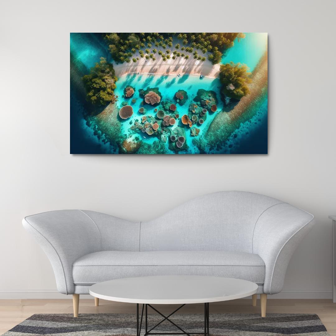 Crystal Waters An Aquatic Wonderland Custom Paintings Frame